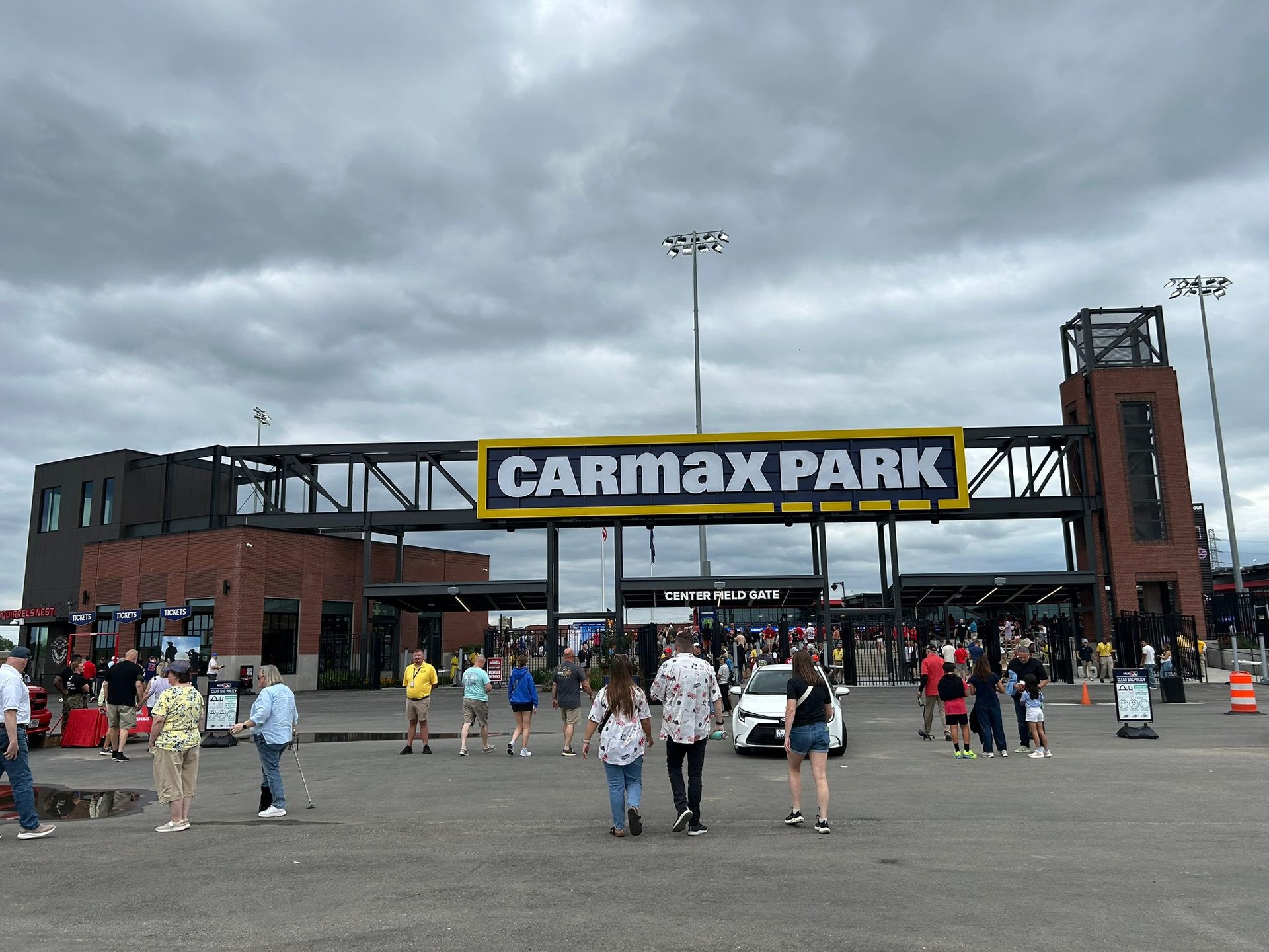 CarMax Park gates CarMax Park gates